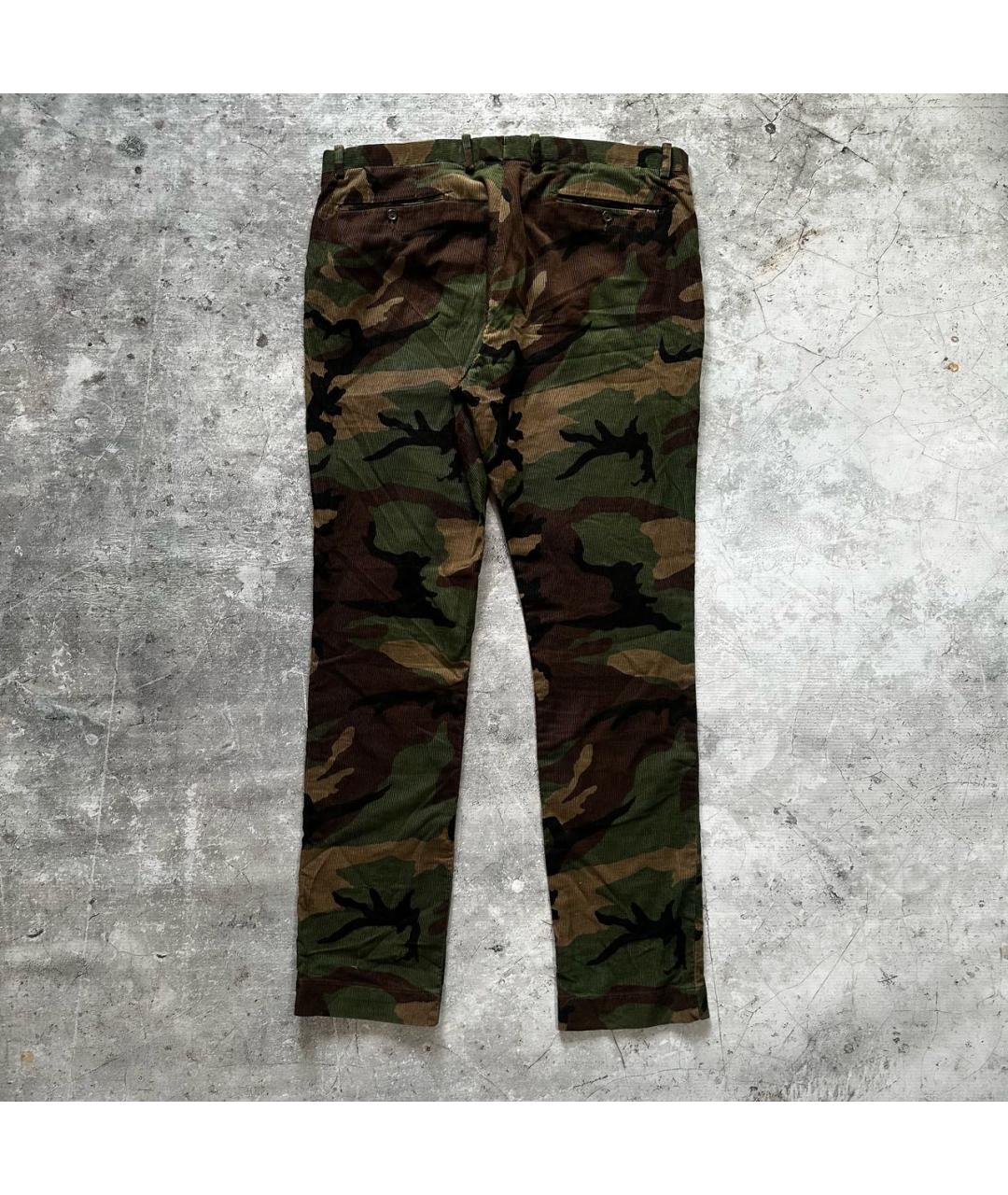 POLO RALPH LAUREN Хлопковые повседневные брюки, фото 2