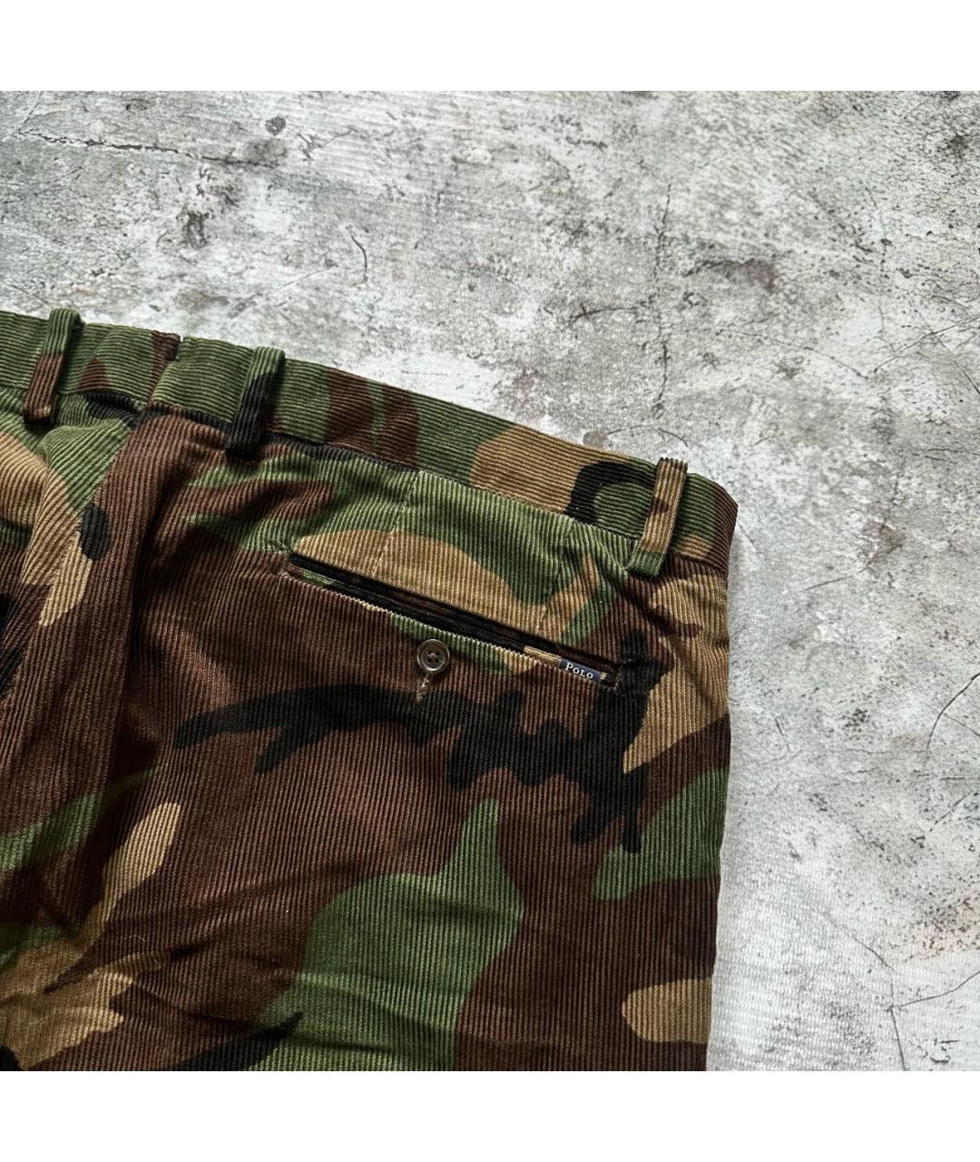 POLO RALPH LAUREN Хлопковые повседневные брюки, фото 4