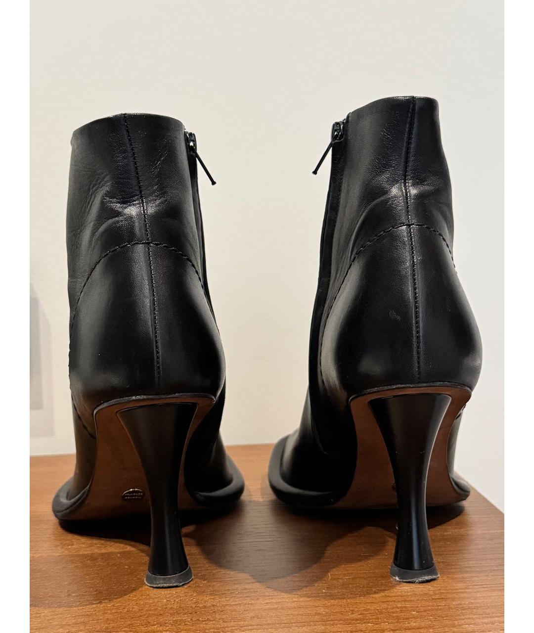 PROENZA SCHOULER Черные кожаные ботильоны, фото 5