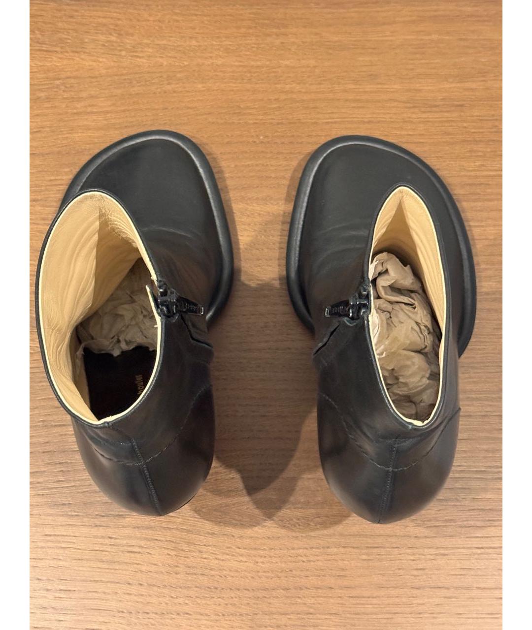 PROENZA SCHOULER Черные кожаные ботильоны, фото 4