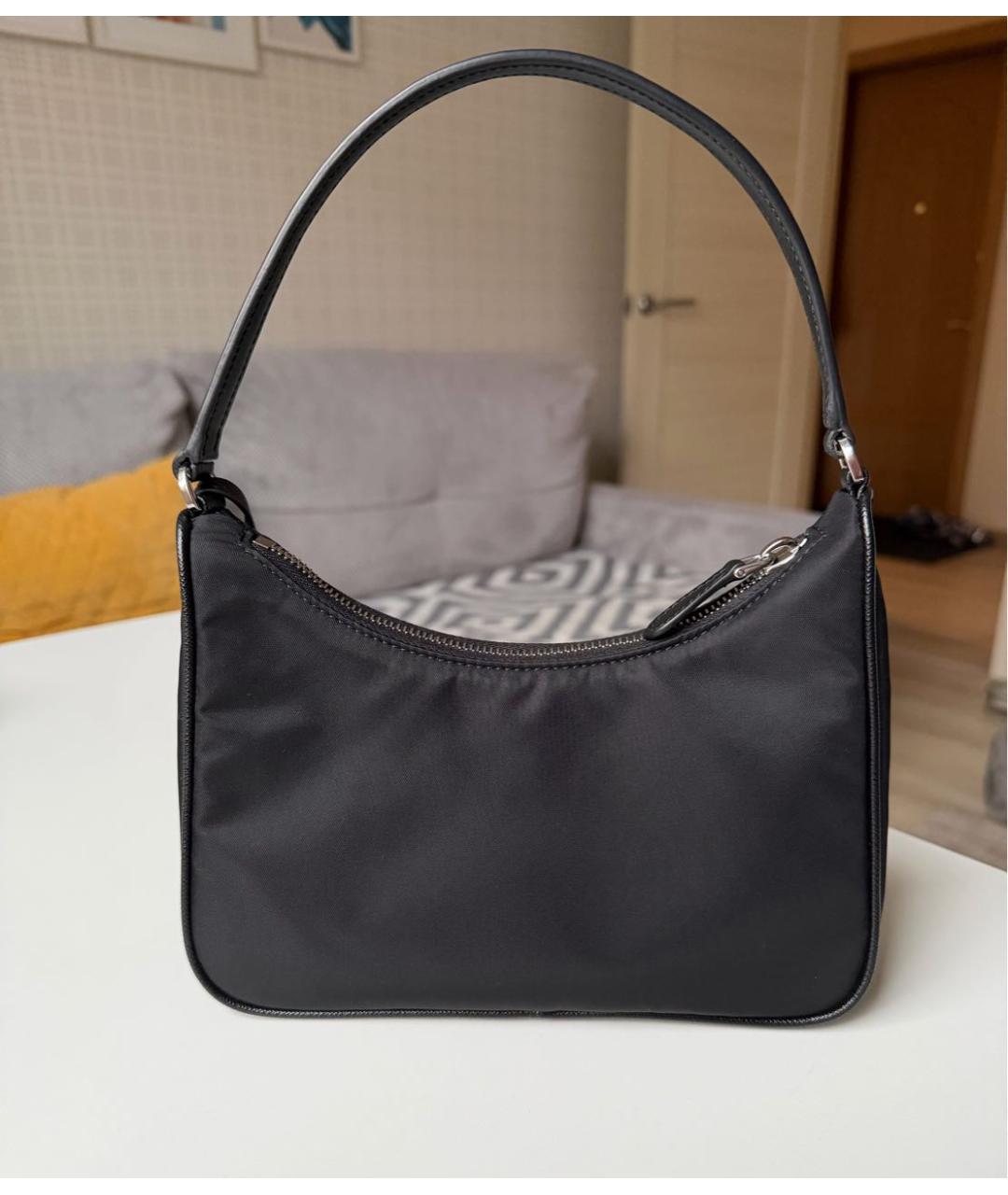 PRADA Черная сумка через плечо, фото 2