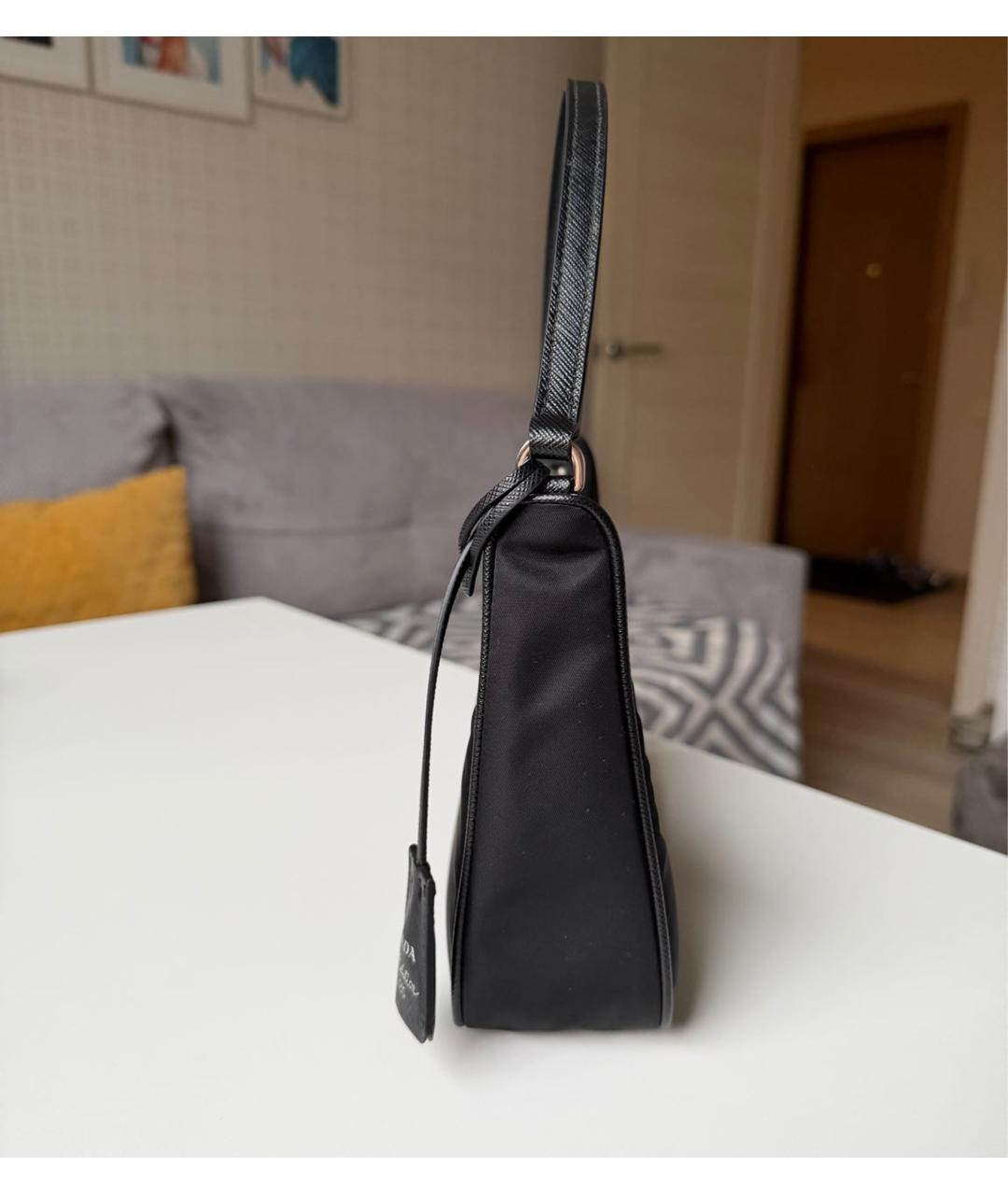 PRADA Черная сумка через плечо, фото 3