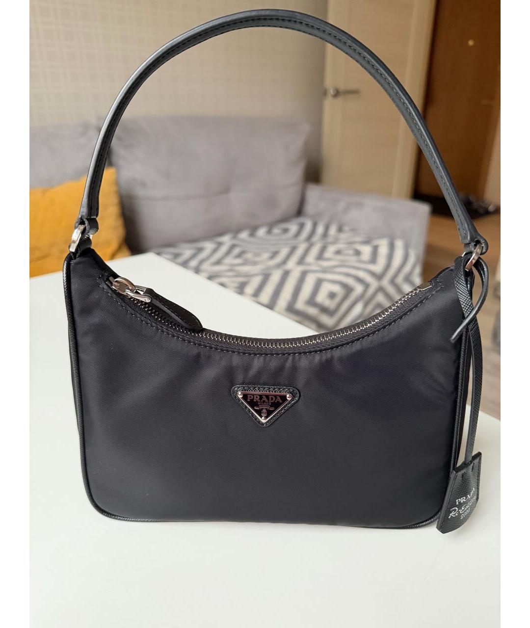 PRADA Черная сумка через плечо, фото 8