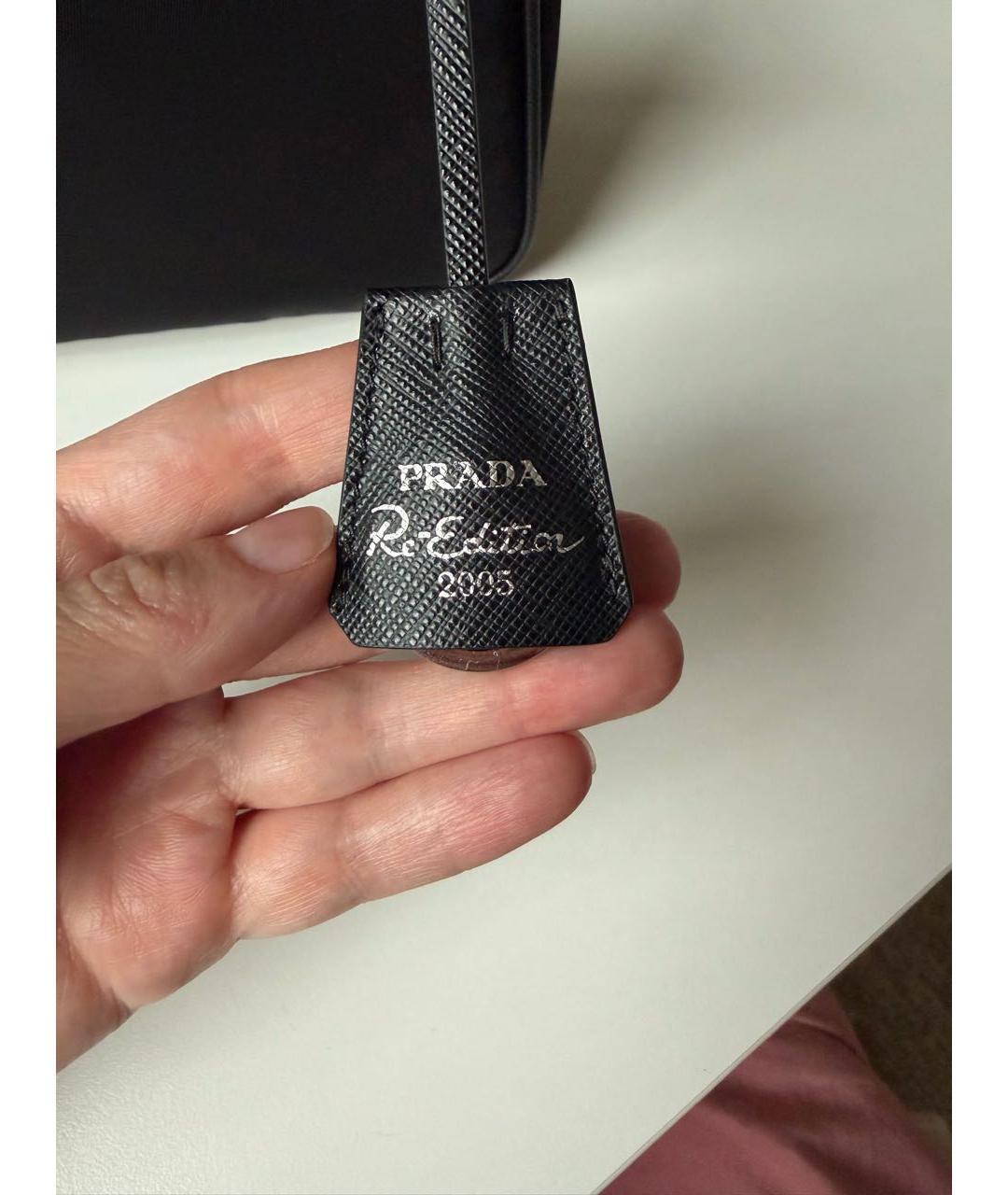 PRADA Черная сумка через плечо, фото 7