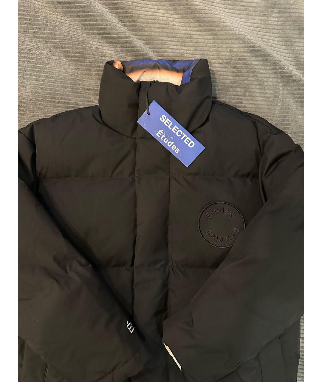 ETUDES Черный полиэстеровый пуховик, фото 5