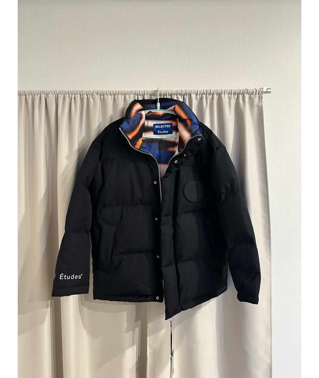 ETUDES Черный полиэстеровый пуховик, фото 7