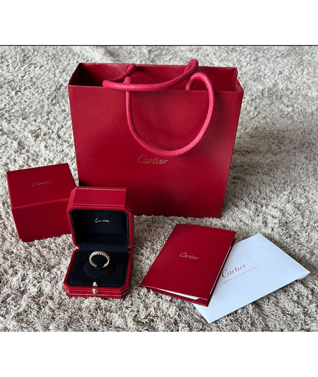 CARTIER Золотое кольцо из розового золота, фото 3