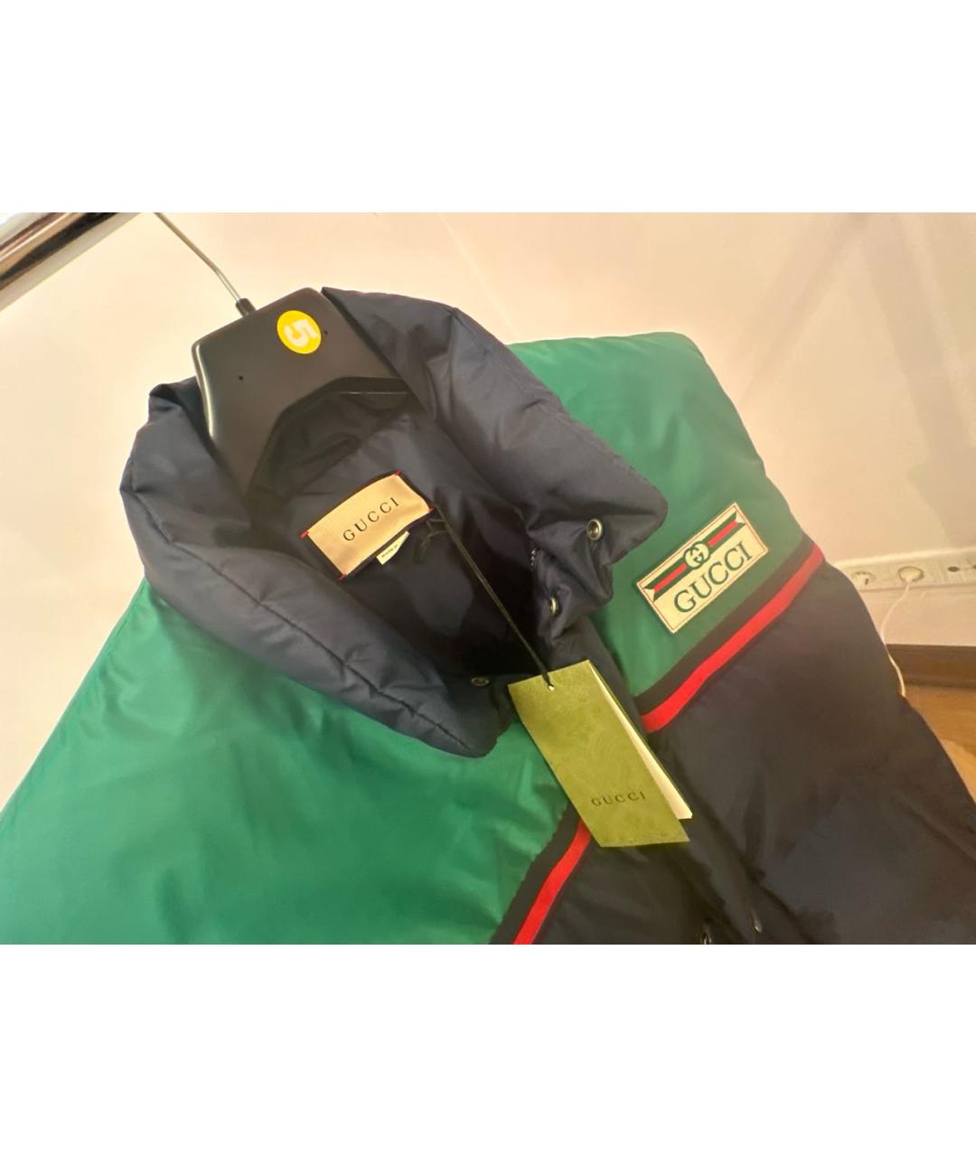 GUCCI Темно-синий жилет, фото 3