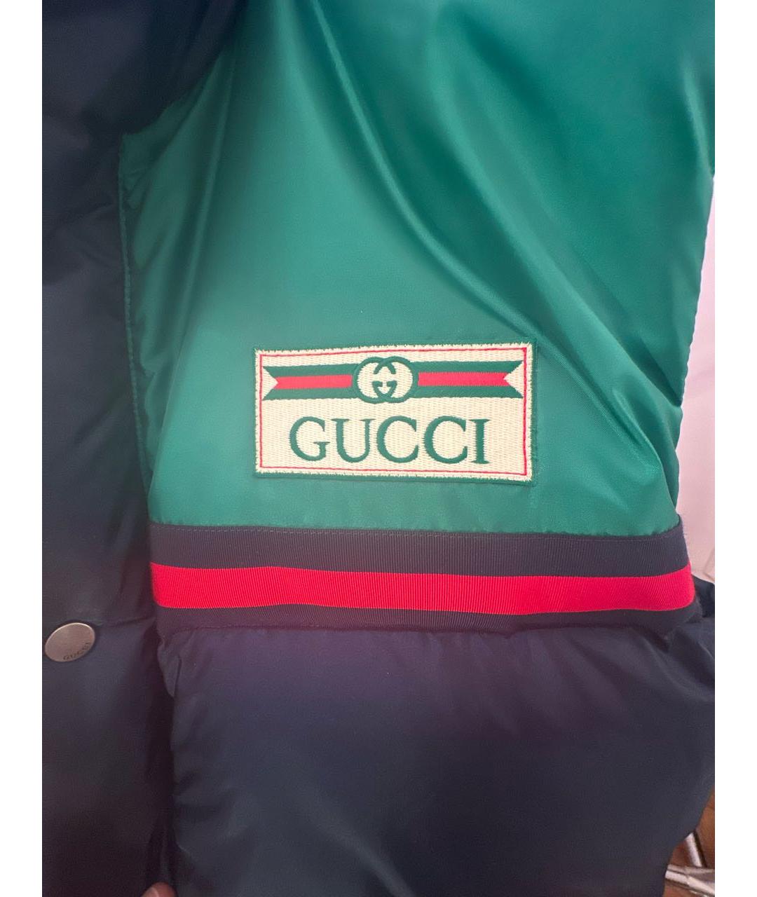GUCCI Темно-синий жилет, фото 4