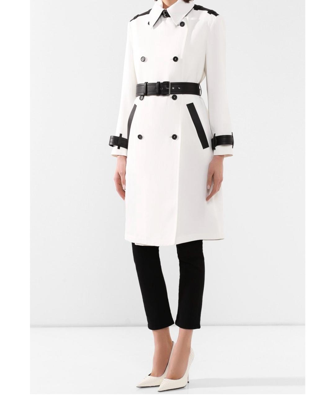 TOM FORD Белый кожаный тренч/плащ, фото 2