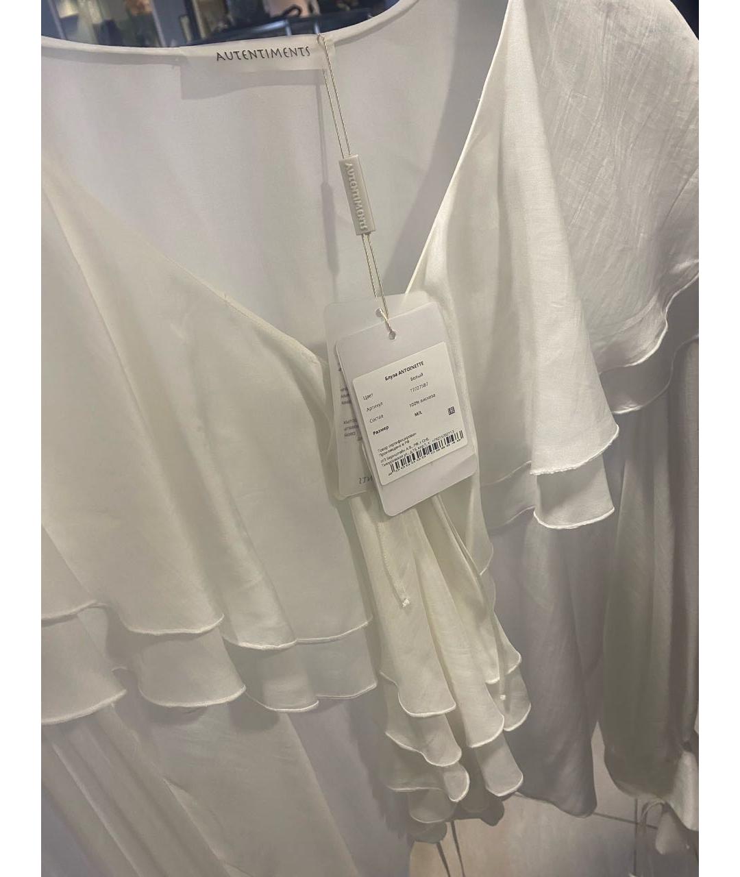 AUTENTIMENTS Белая блузы, фото 4