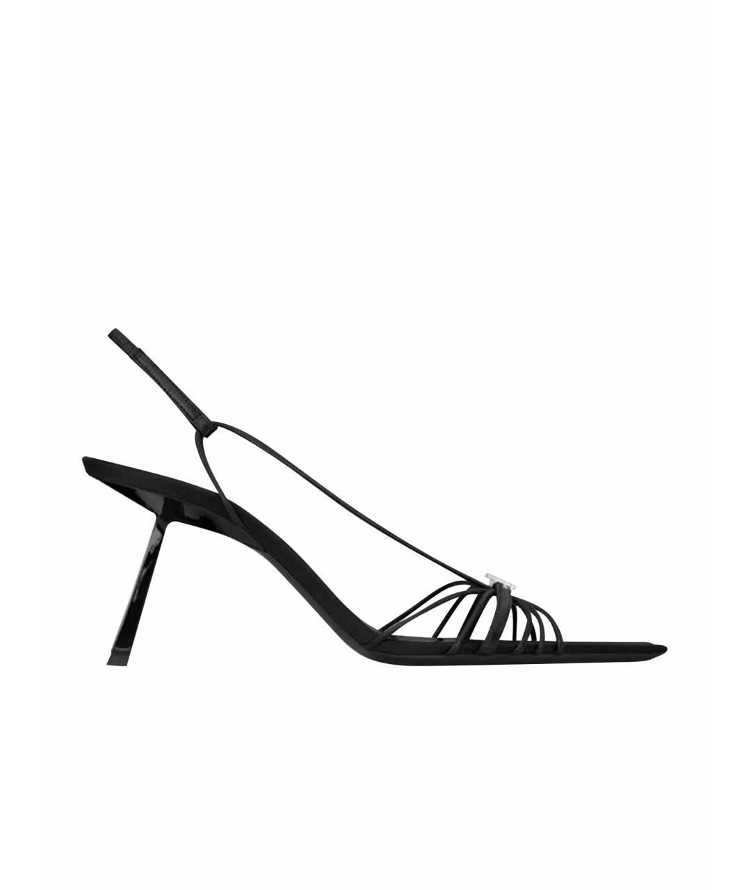 SAINT LAURENT Черные туфли, фото 1