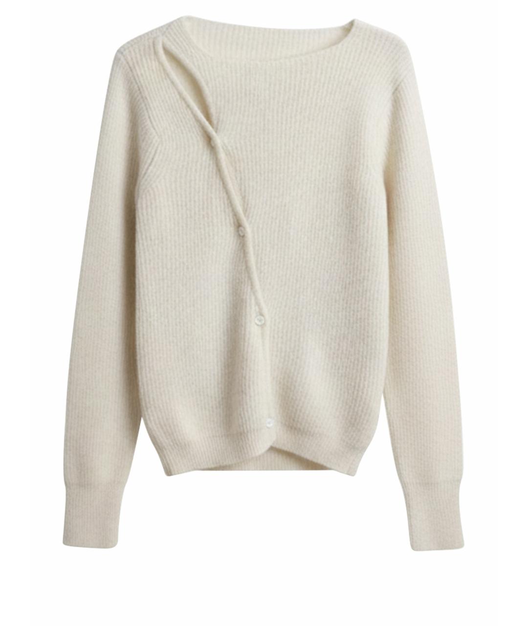 JACQUEMUS Белый шерстяной джемпер / свитер, фото 1