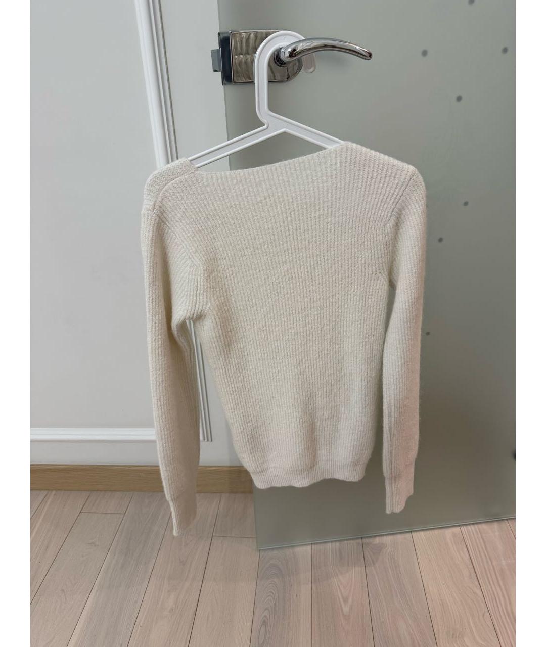 JACQUEMUS Белый шерстяной джемпер / свитер, фото 4