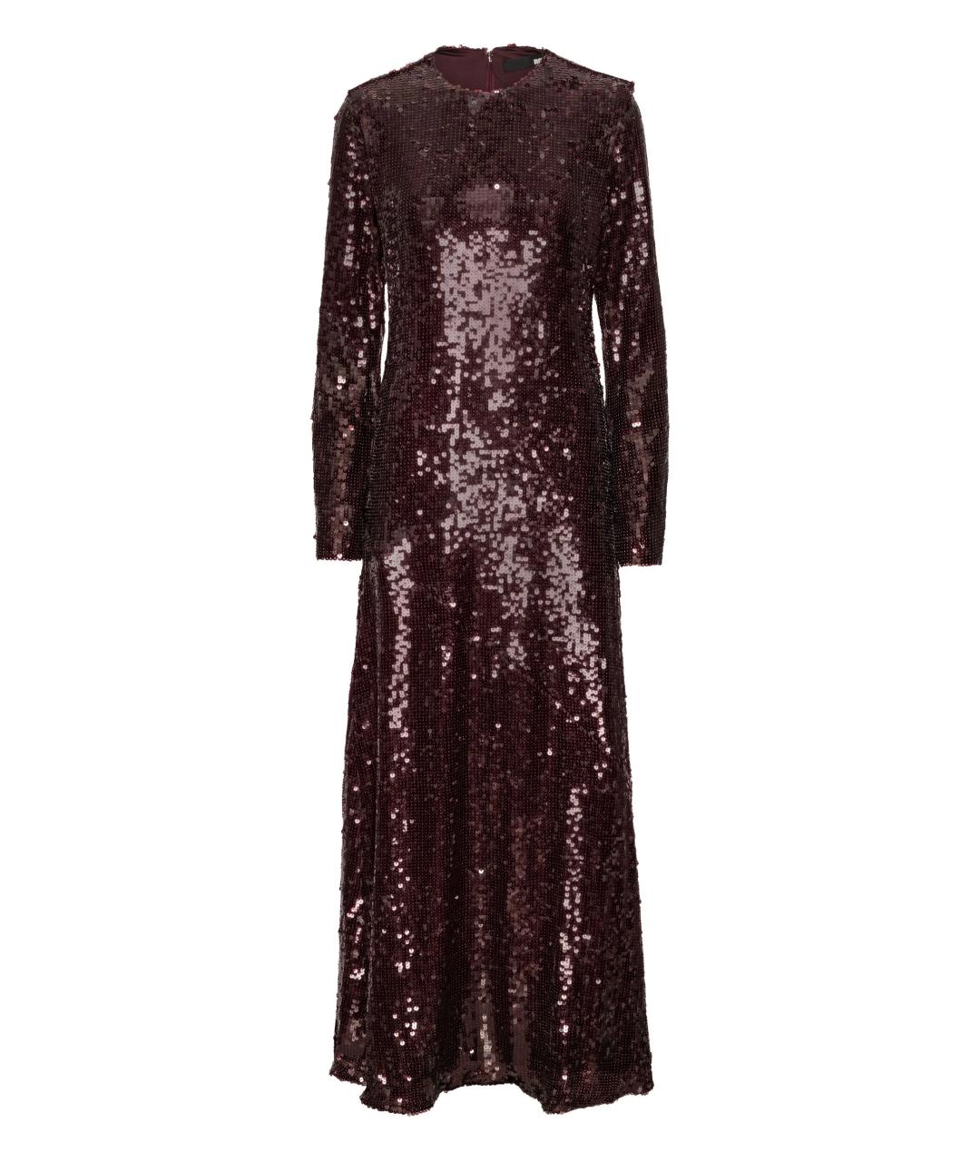 ROTATE Красное полиэстеровое вечернее платье, фото 1