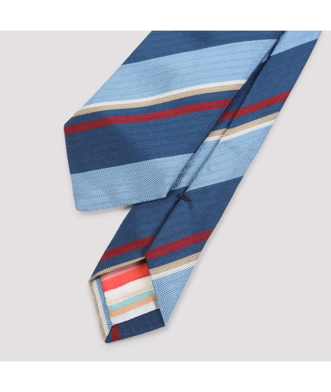 PAUL SMITH Мульти шелковый галстук, фото 4