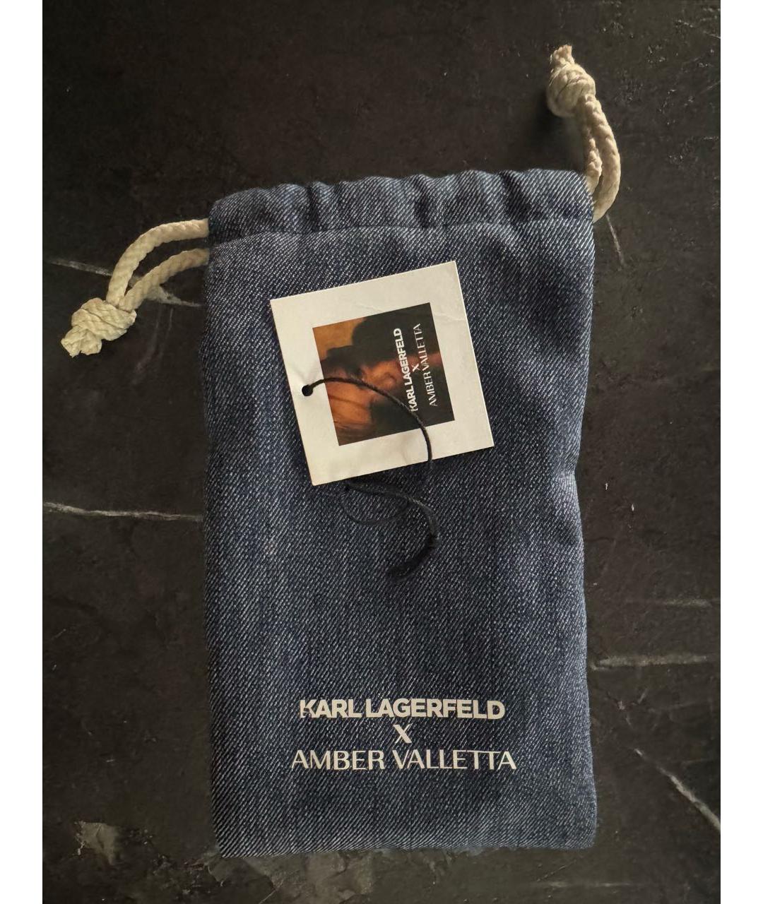 KARL LAGERFELD Белые пластиковые солнцезащитные очки, фото 4