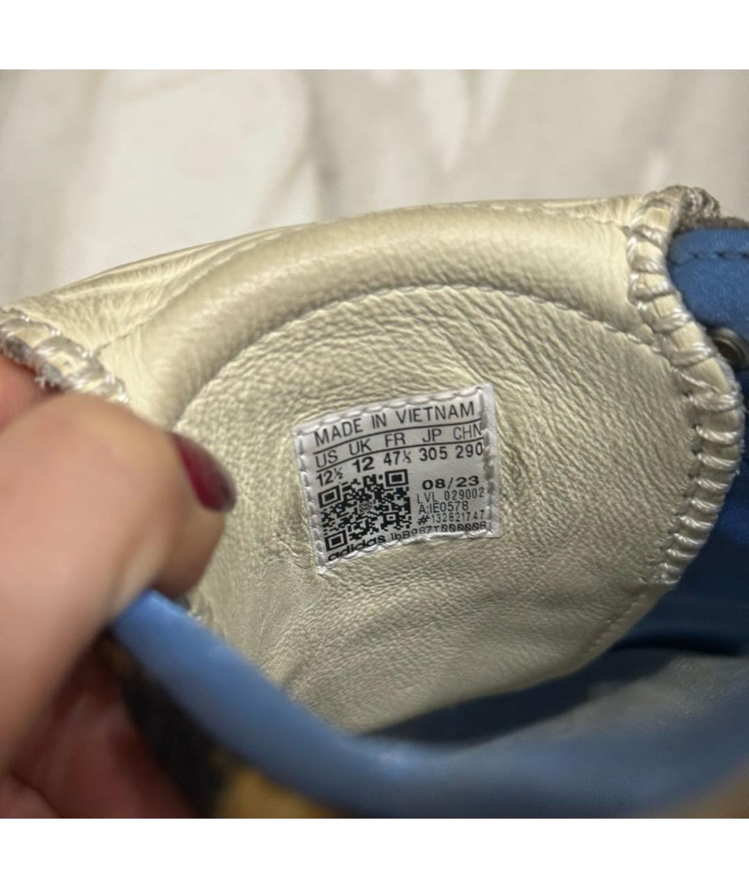 ADIDAS Коричневые текстильные низкие кроссовки / кеды, фото 8