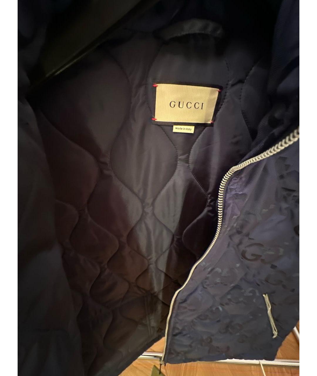 GUCCI Темно-синий жилет, фото 3