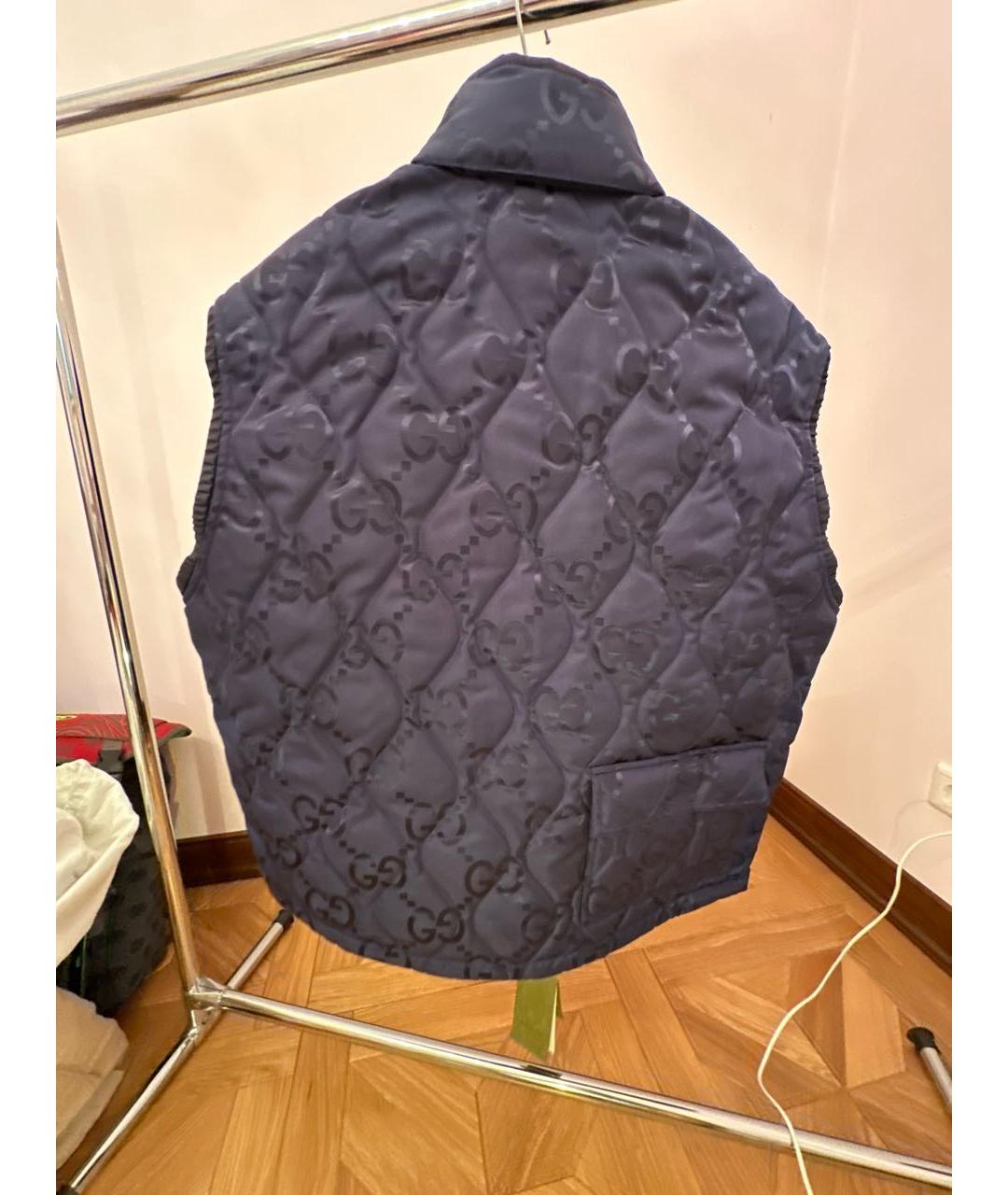 GUCCI Темно-синий жилет, фото 2