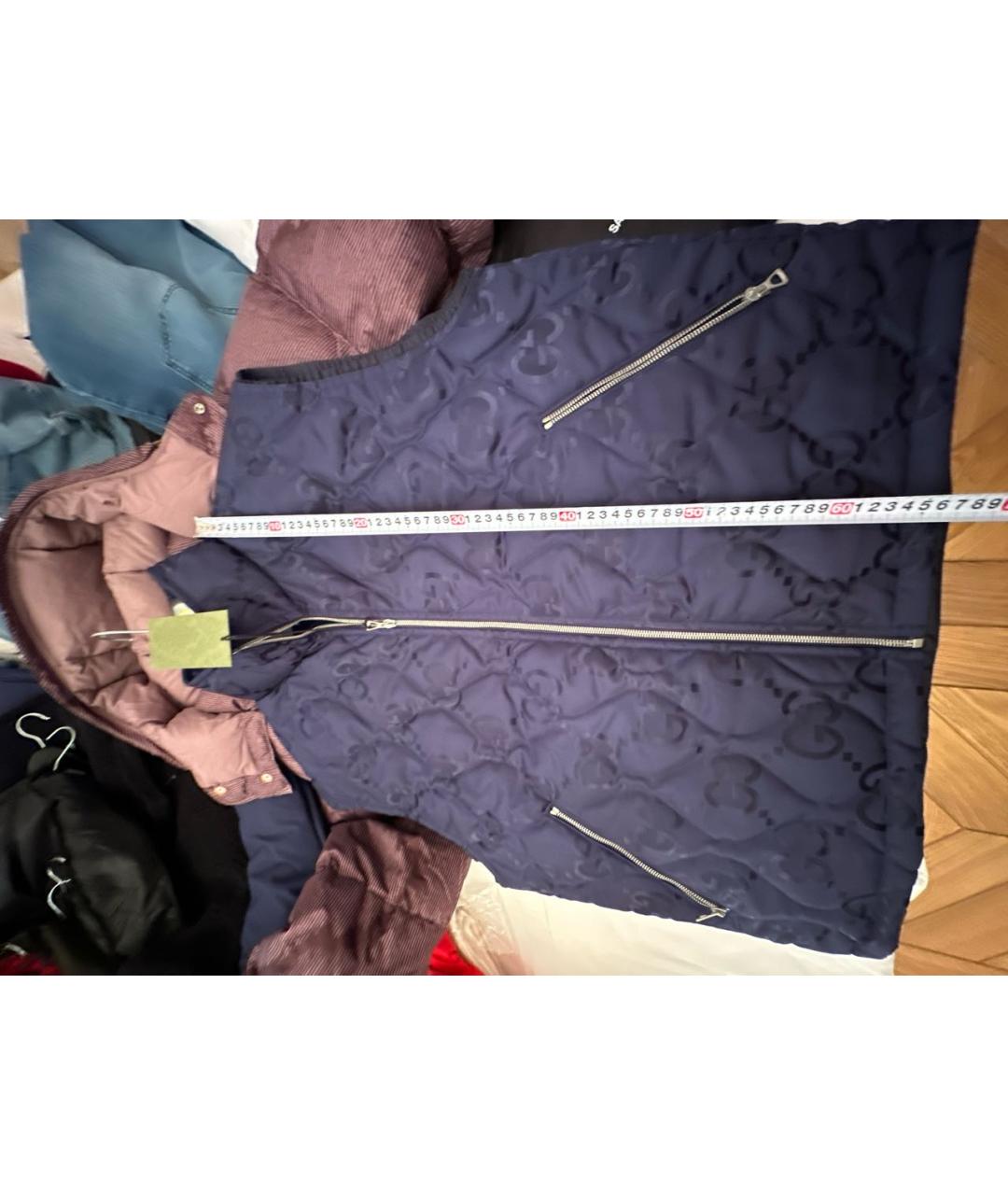 GUCCI Темно-синий жилет, фото 6