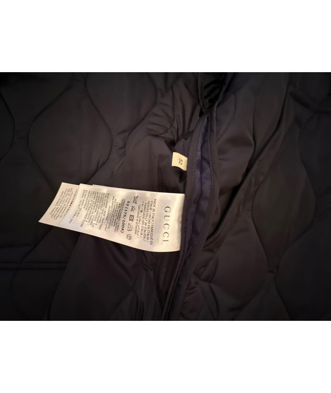 GUCCI Темно-синий жилет, фото 7