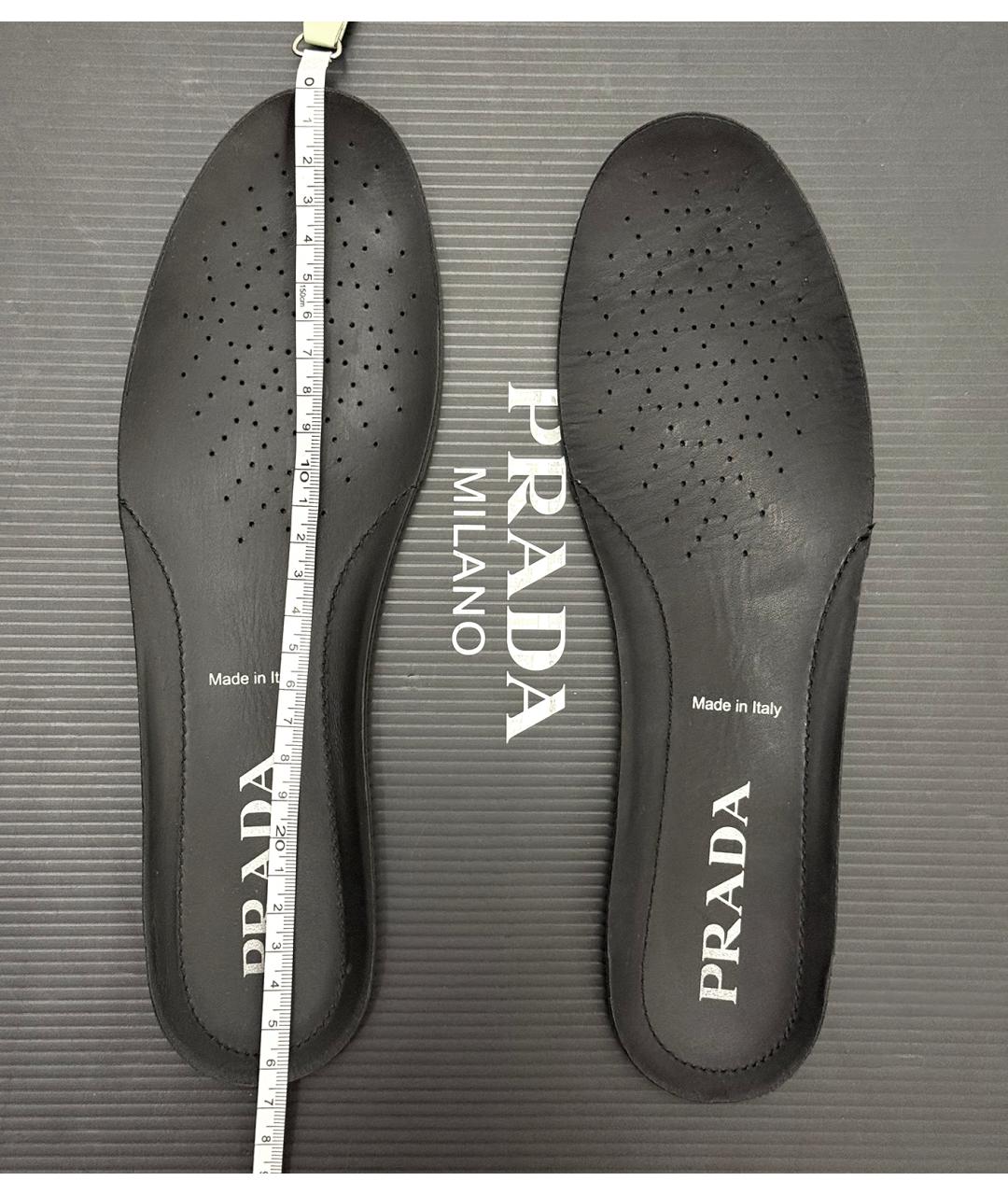 PRADA Черные кроссовки, фото 9