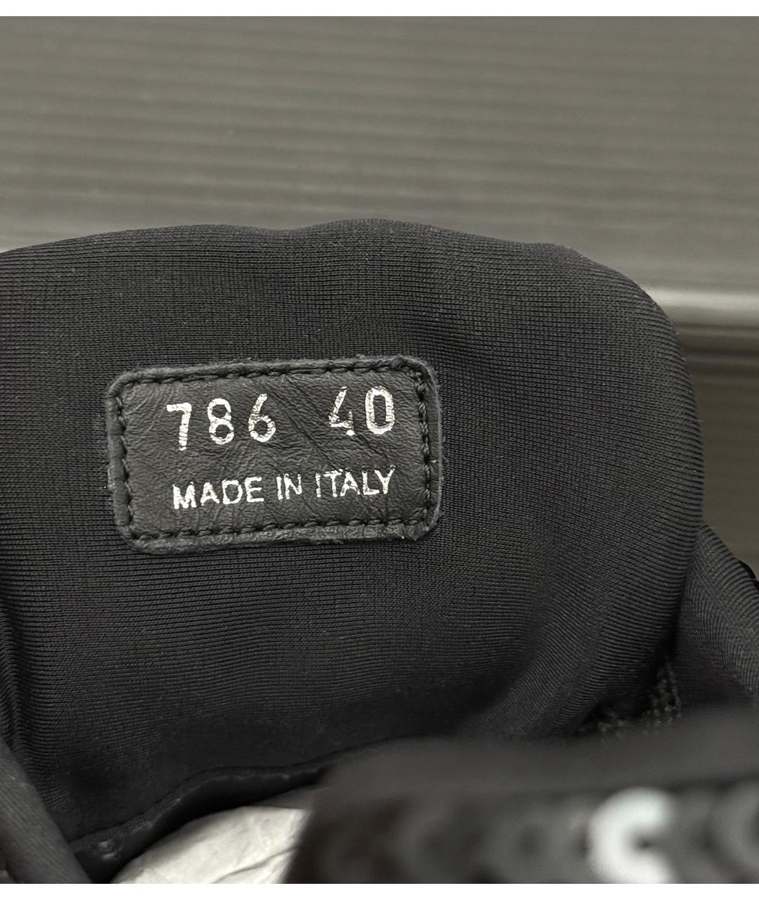 PRADA Черные кроссовки, фото 8