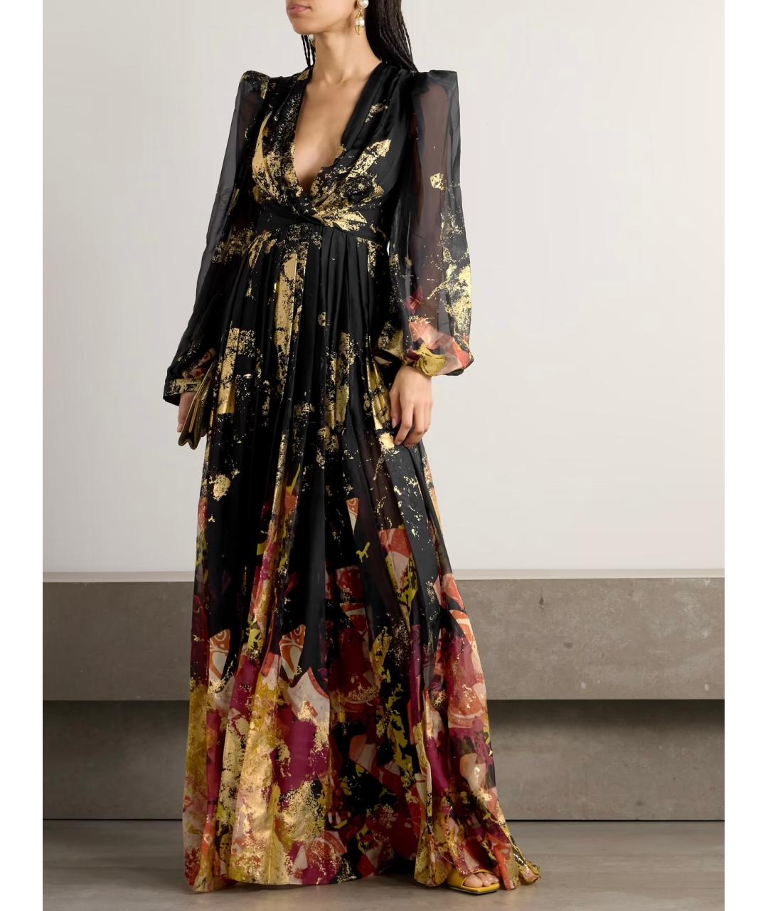 ZUHAIR MURAD Черное коктейльное платье, фото 2