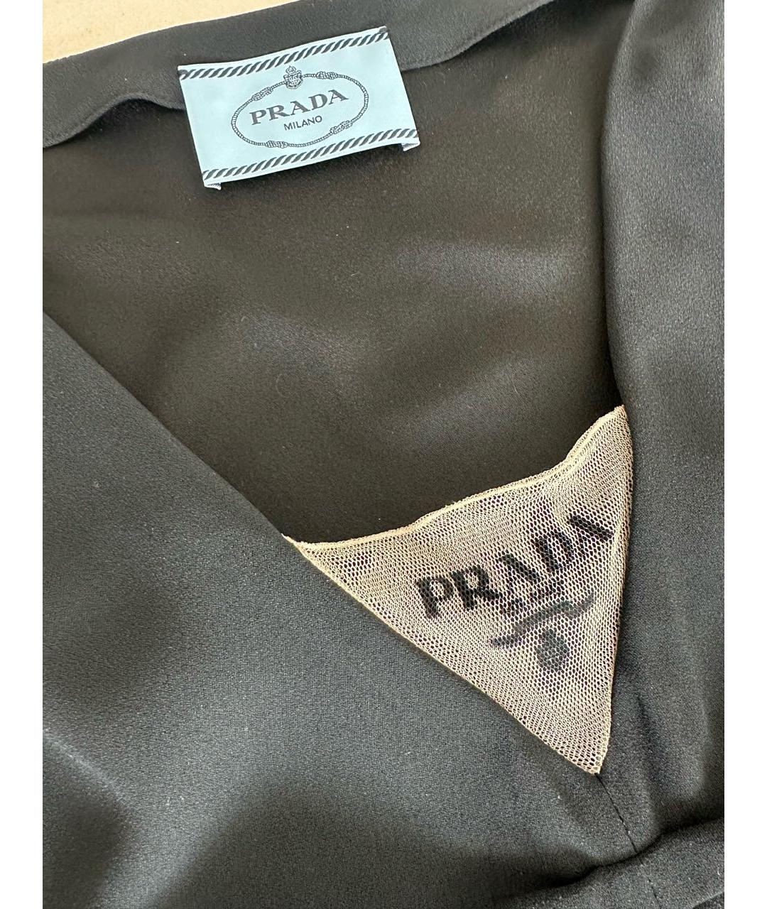 PRADA Черное коктейльное платье, фото 3