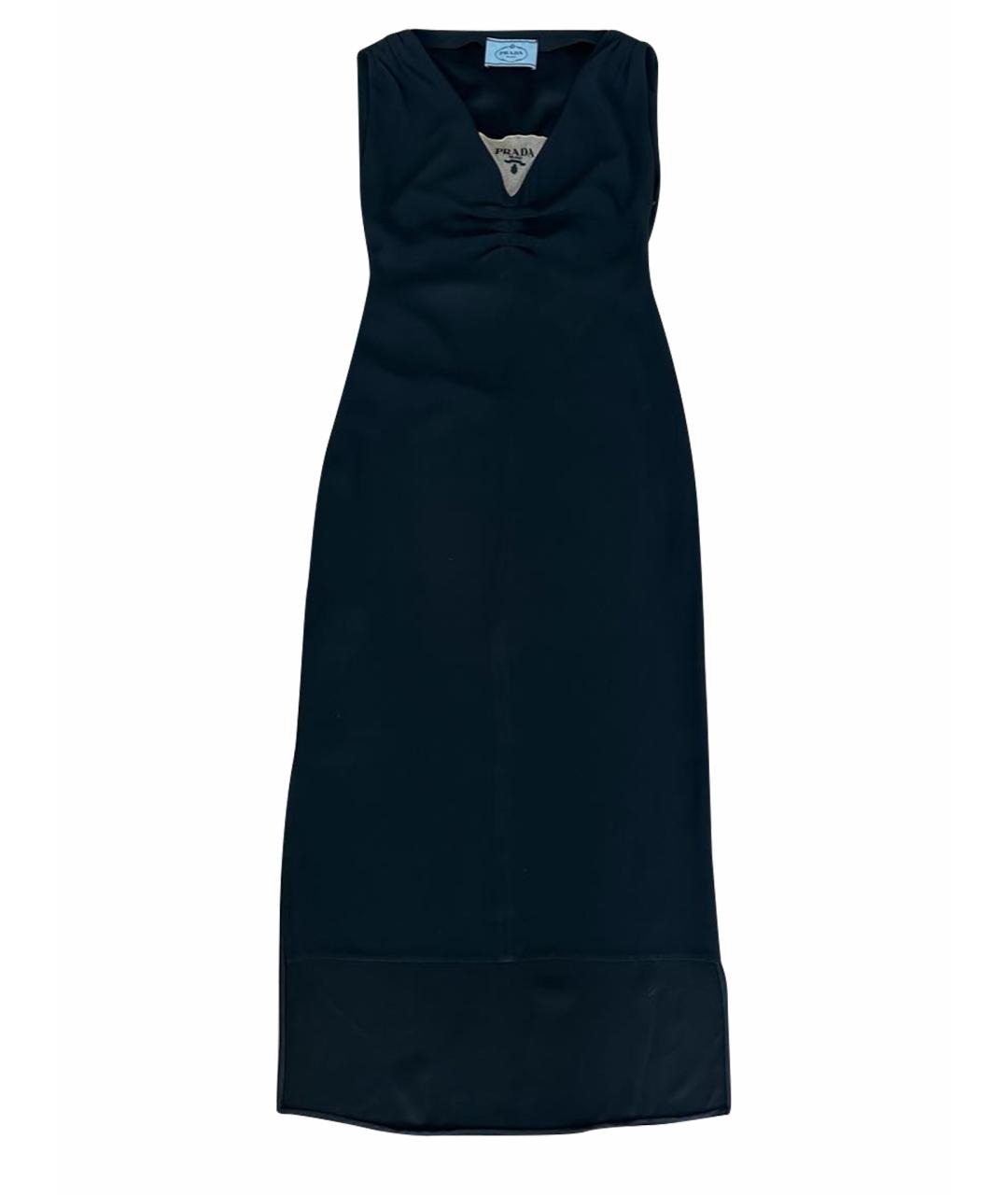 PRADA Черное коктейльное платье, фото 1