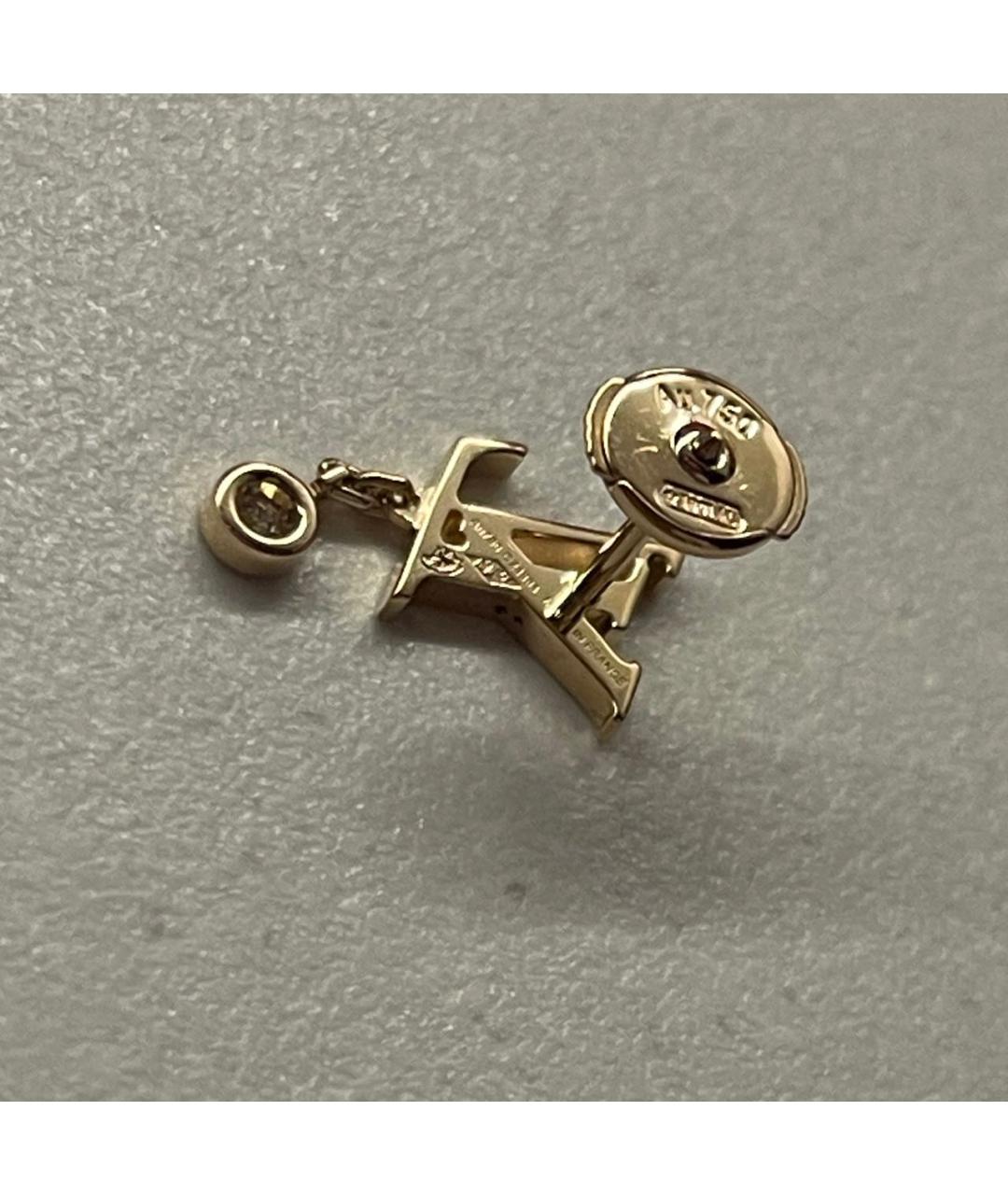 LOUIS VUITTON Золотые серьги из желтого золота, фото 3