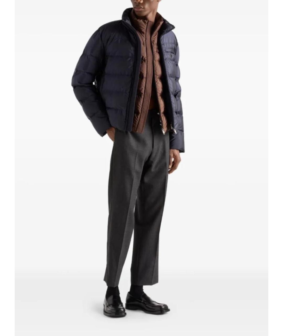 PRADA Коричневый полиамидовый жилет, фото 2