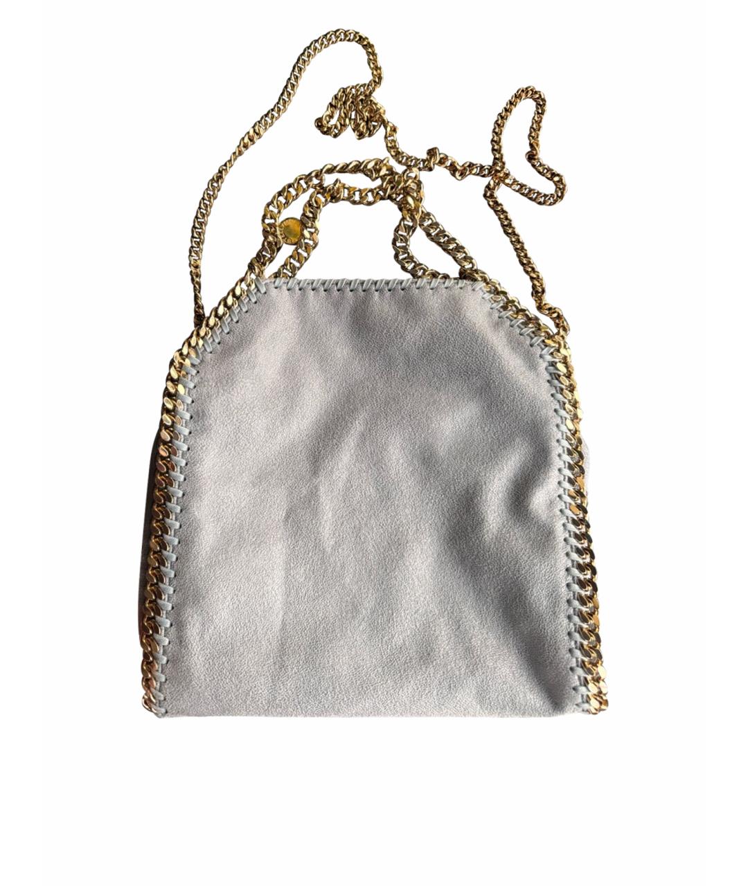 STELLA MCCARTNEY Голубая кожаная сумка через плечо, фото 1