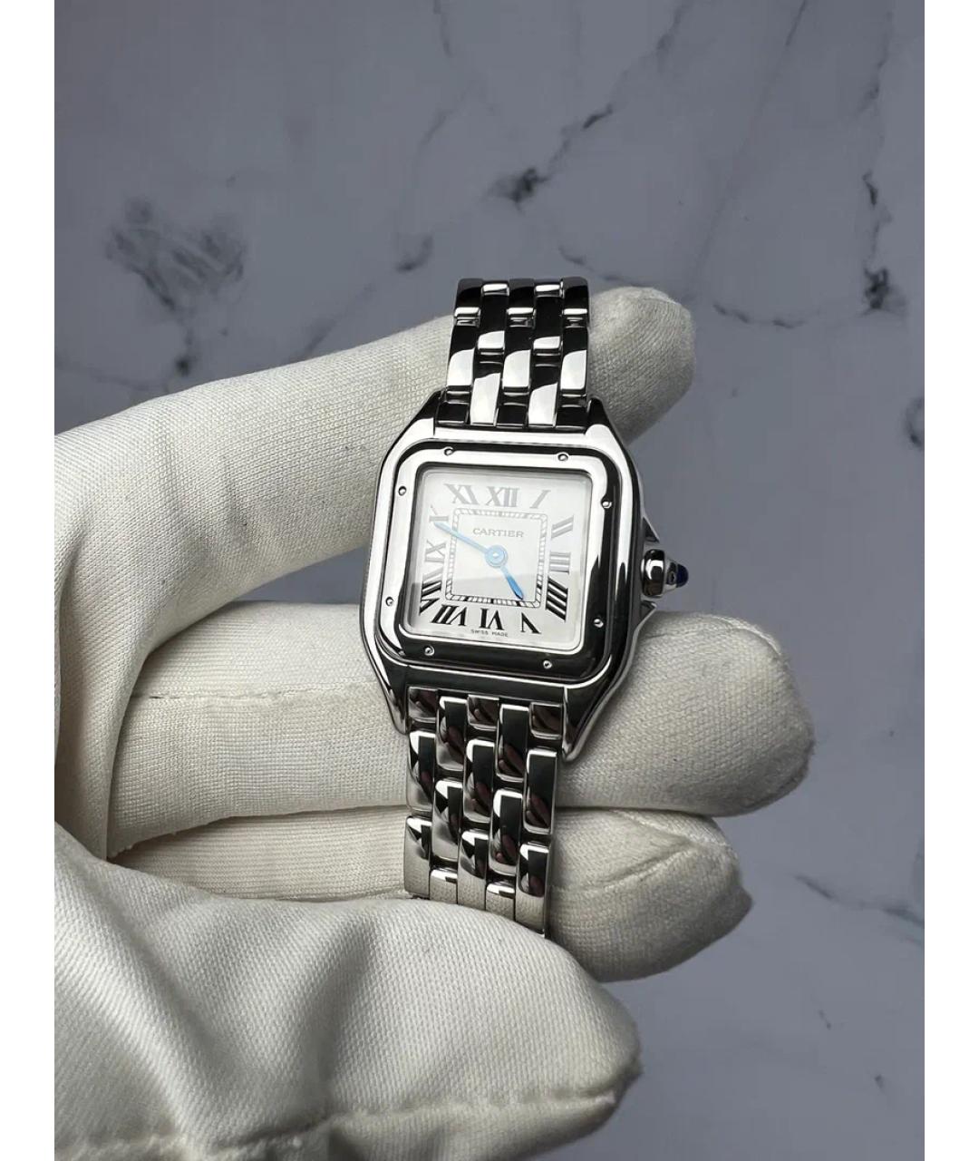 CARTIER Серебряные металлические часы, фото 2