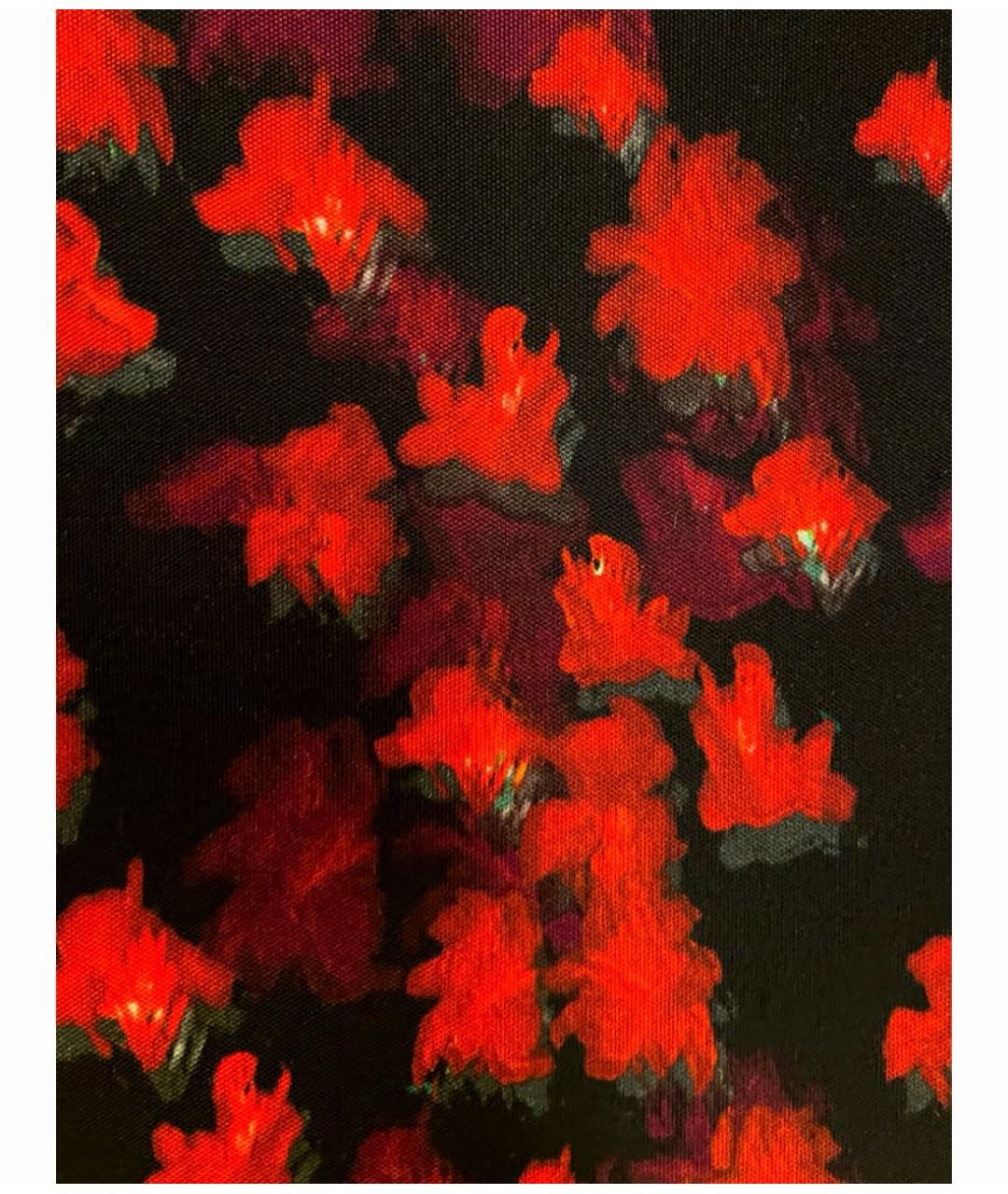 GIVENCHY Красное вискозное коктейльное платье, фото 4