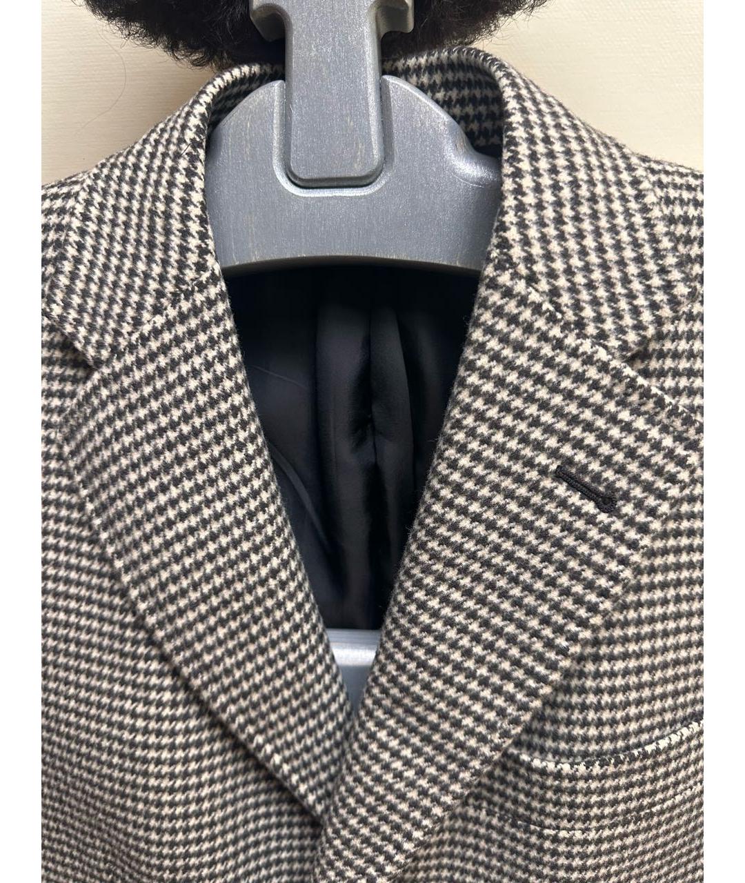 PAL ZILERI Серое шерстяное пальто, фото 3