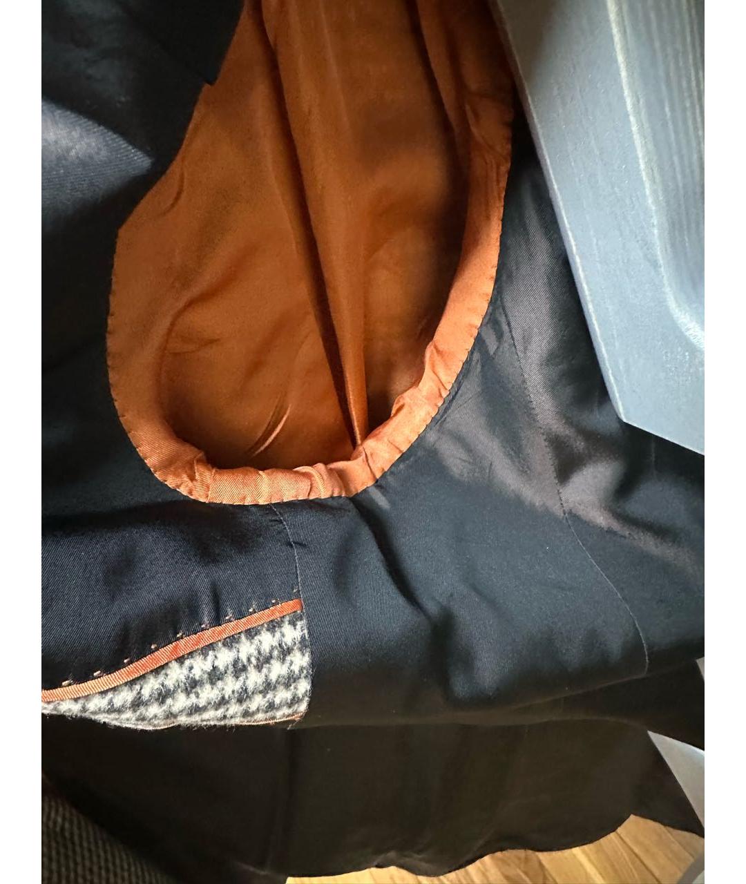 PAL ZILERI Серое шерстяное пальто, фото 7