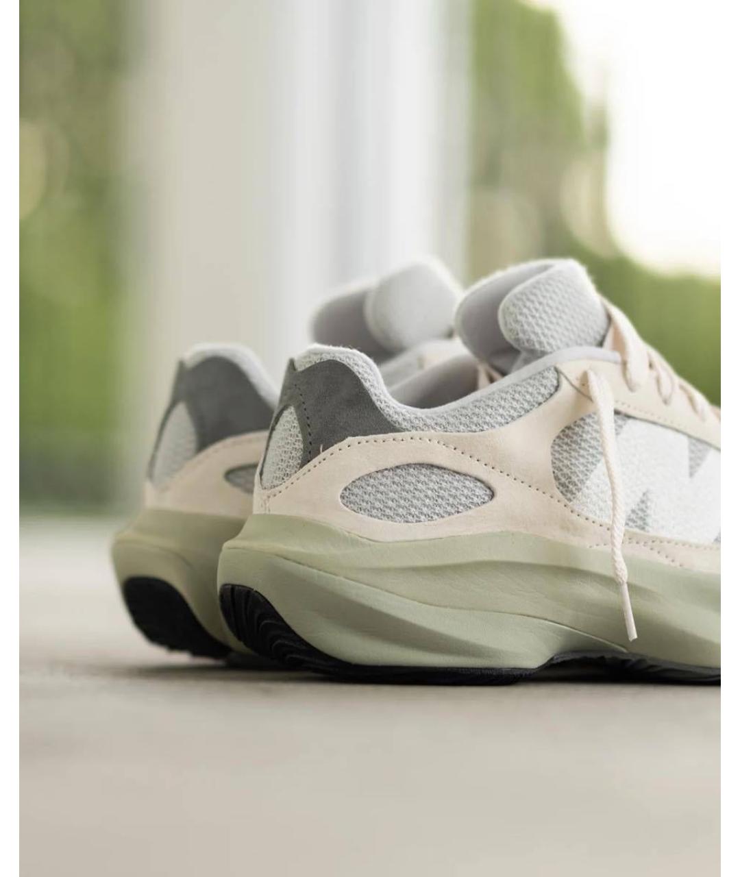 NEW BALANCE Серые замшевые кроссовки, фото 4