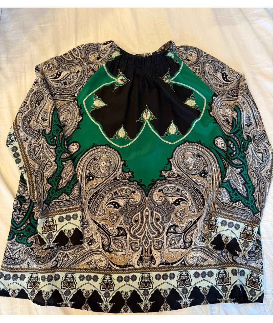 ETRO Мульти шелковая блузы, фото 5