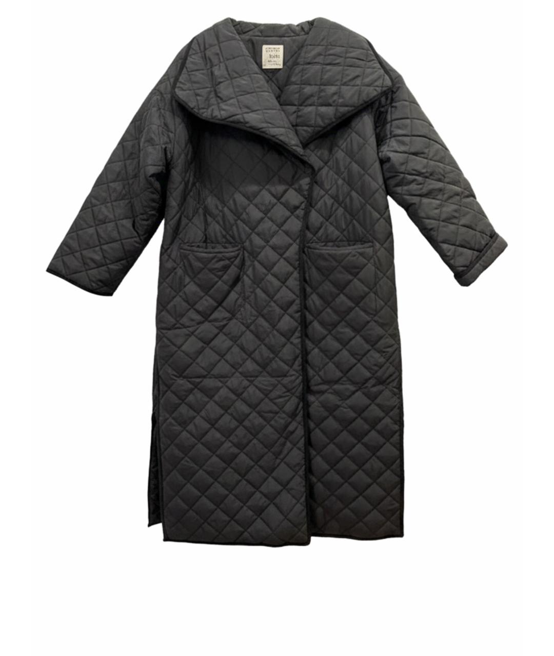 TOTEME Черное полиэстеровое пальто, фото 1