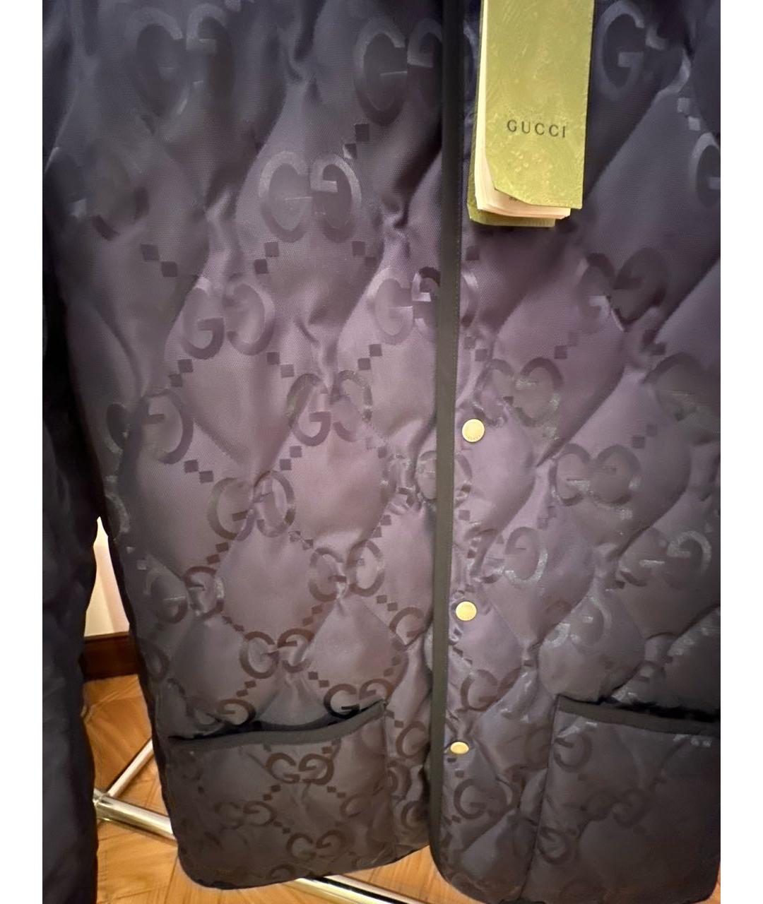 GUCCI Темно-синяя куртка, фото 4