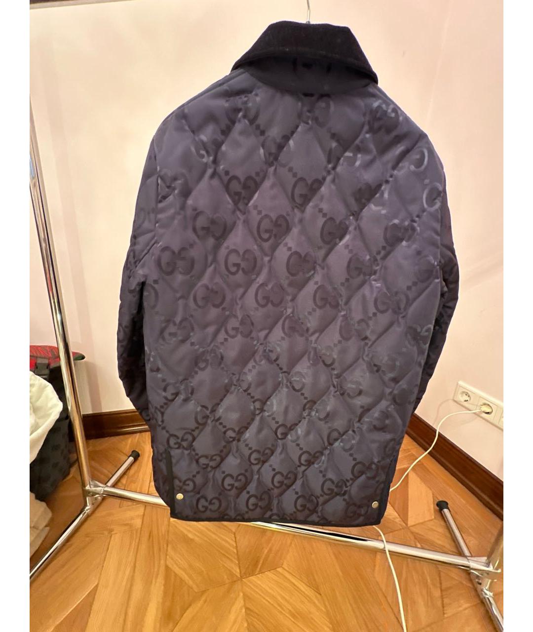 GUCCI Темно-синяя куртка, фото 2