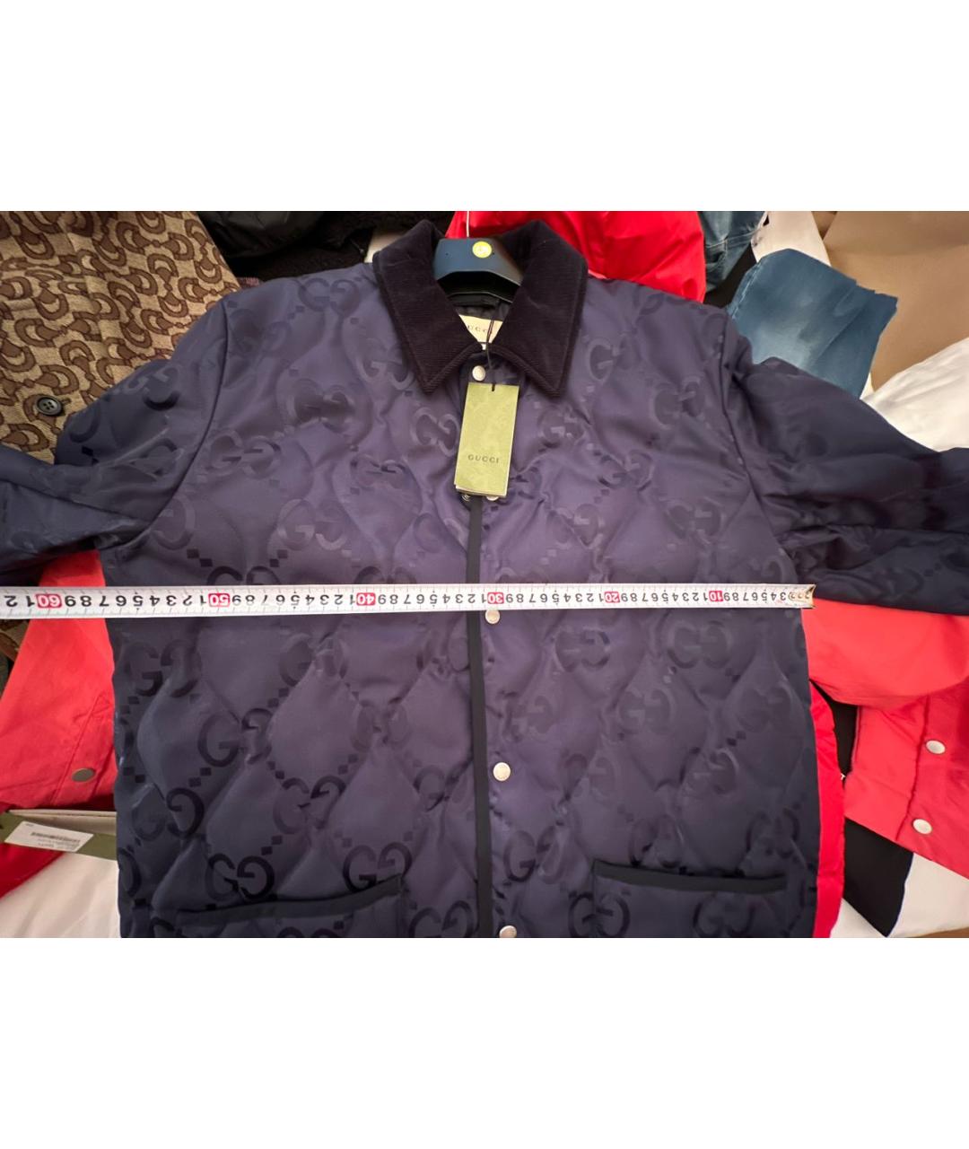 GUCCI Темно-синяя куртка, фото 5