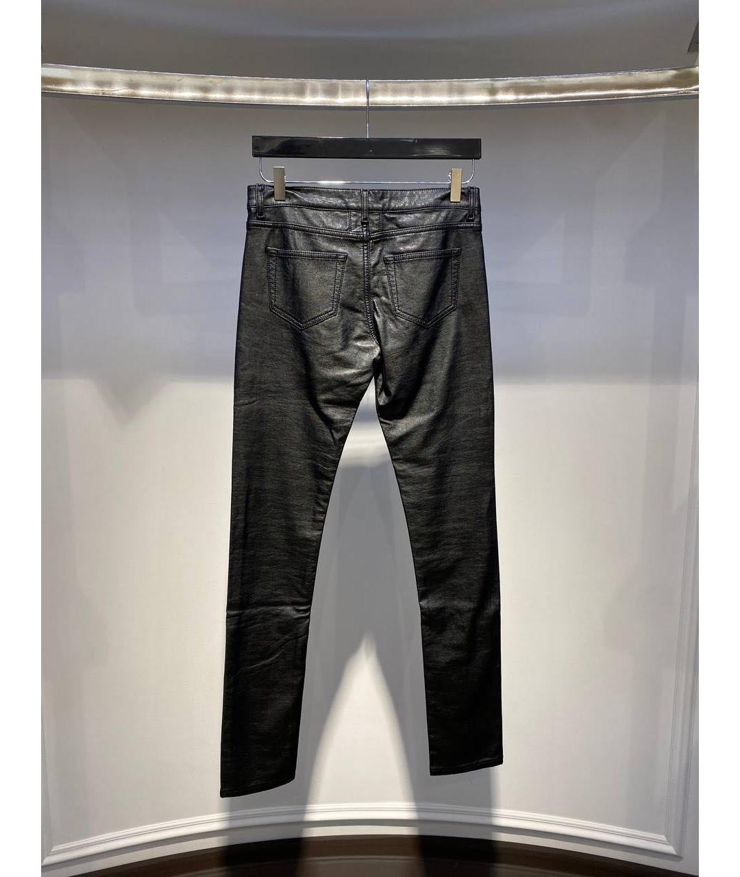 SAINT LAURENT Черные джинсы слим, фото 2