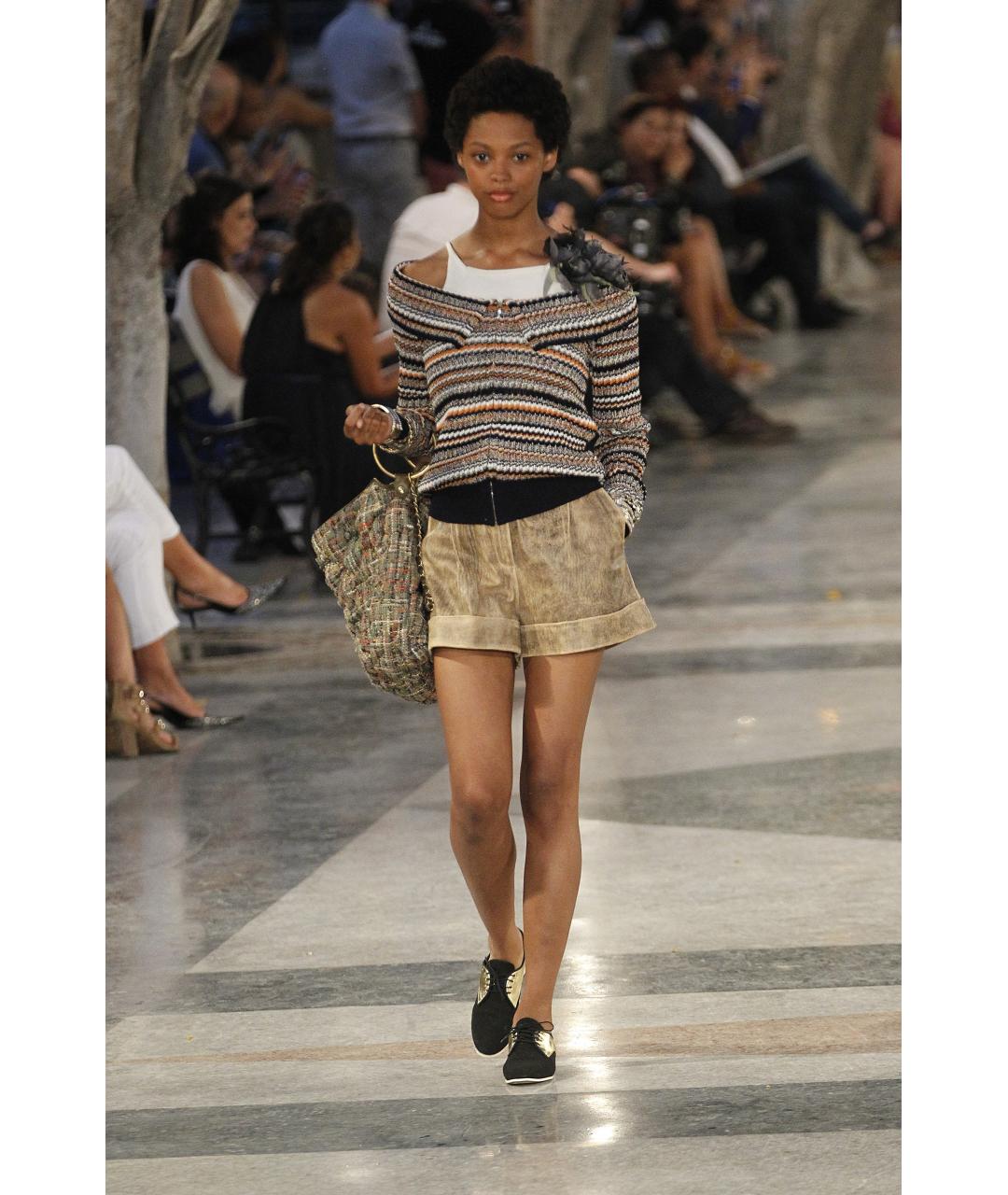 CHANEL Мульти хлопковый жакет/пиджак, фото 3