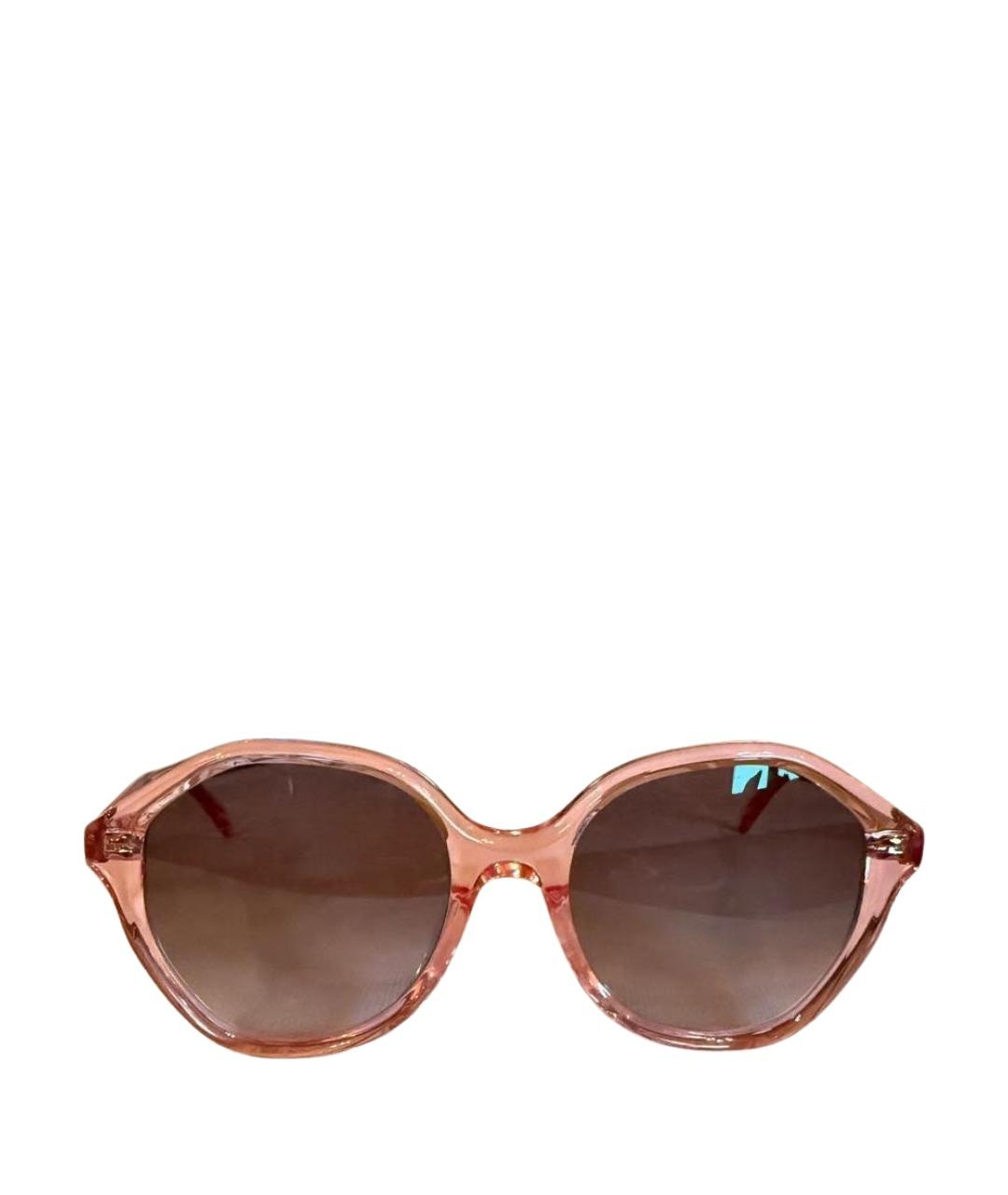 CELINE Розовые пластиковые солнцезащитные очки, фото 1