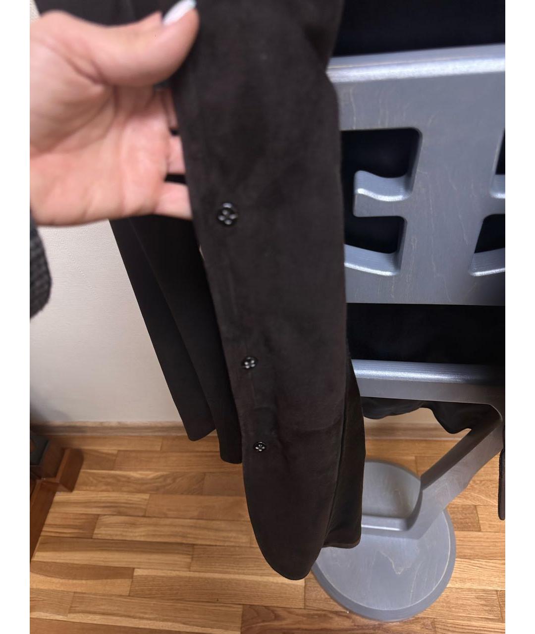 ZZEGNA Коричневый замшевый тренч / плащ, фото 4