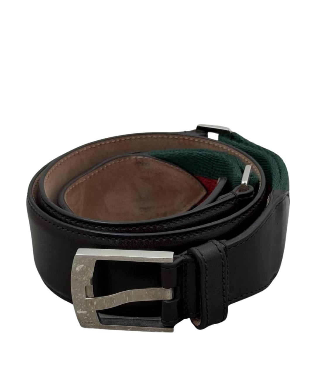 GUCCI Коричневый кожаный ремень, фото 1