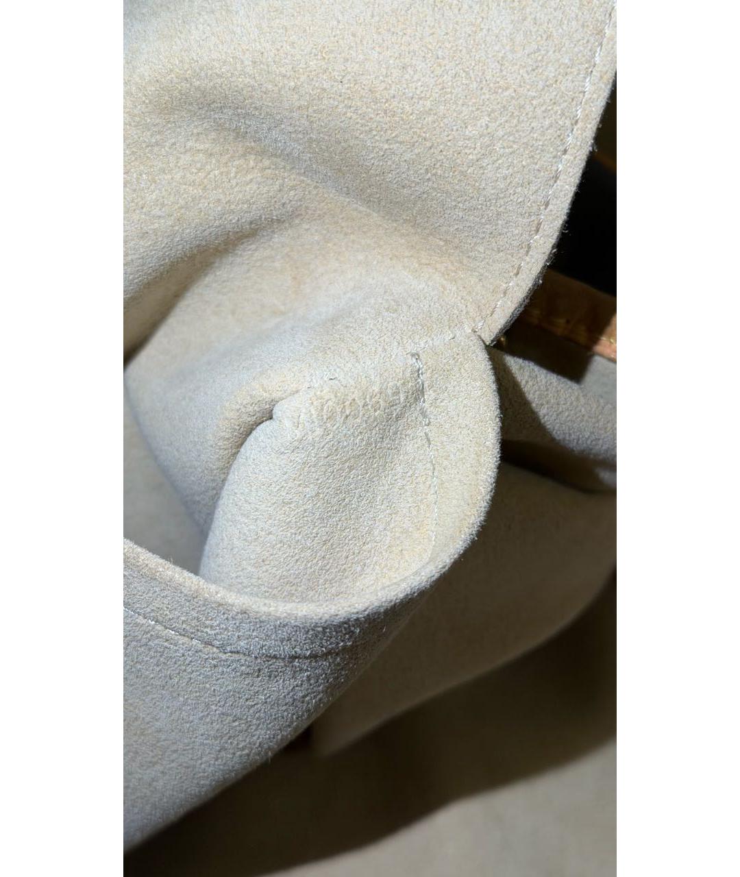 LOUIS VUITTON Коричневая сумка через плечо из искусственной кожи, фото 4